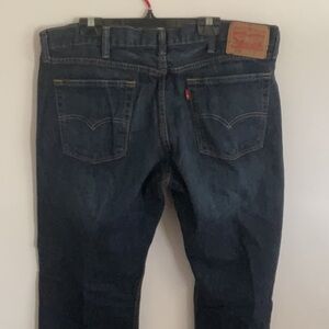 Levi's Relaxed Blue Denim Jeans Timeless Style 514